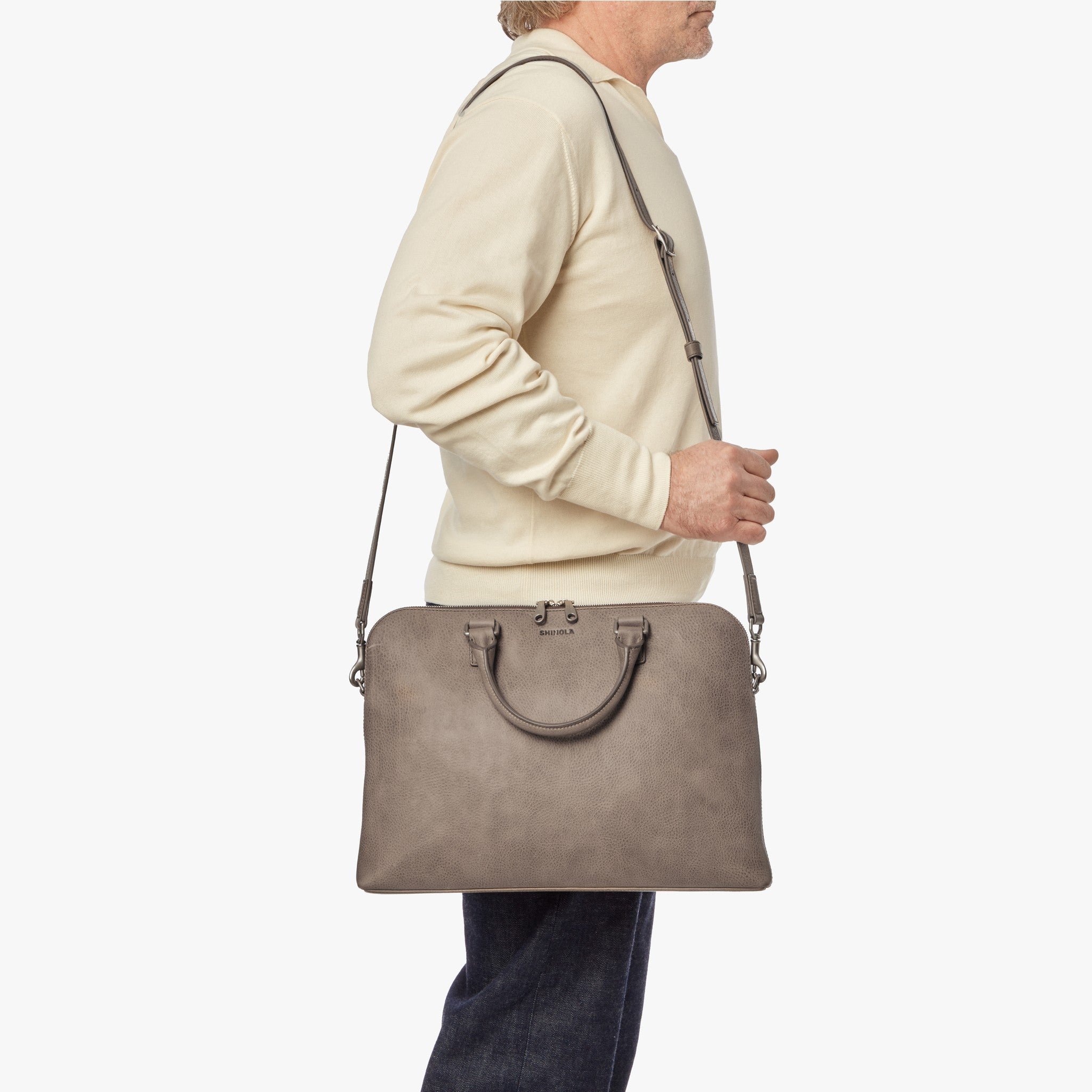 Portfolio Briefcase - Stone - Image 6