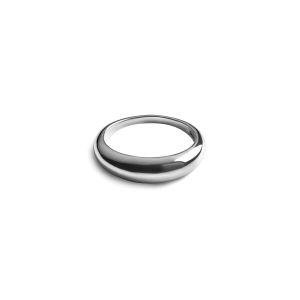 Signature Link Domed Ring - Sterling Silver