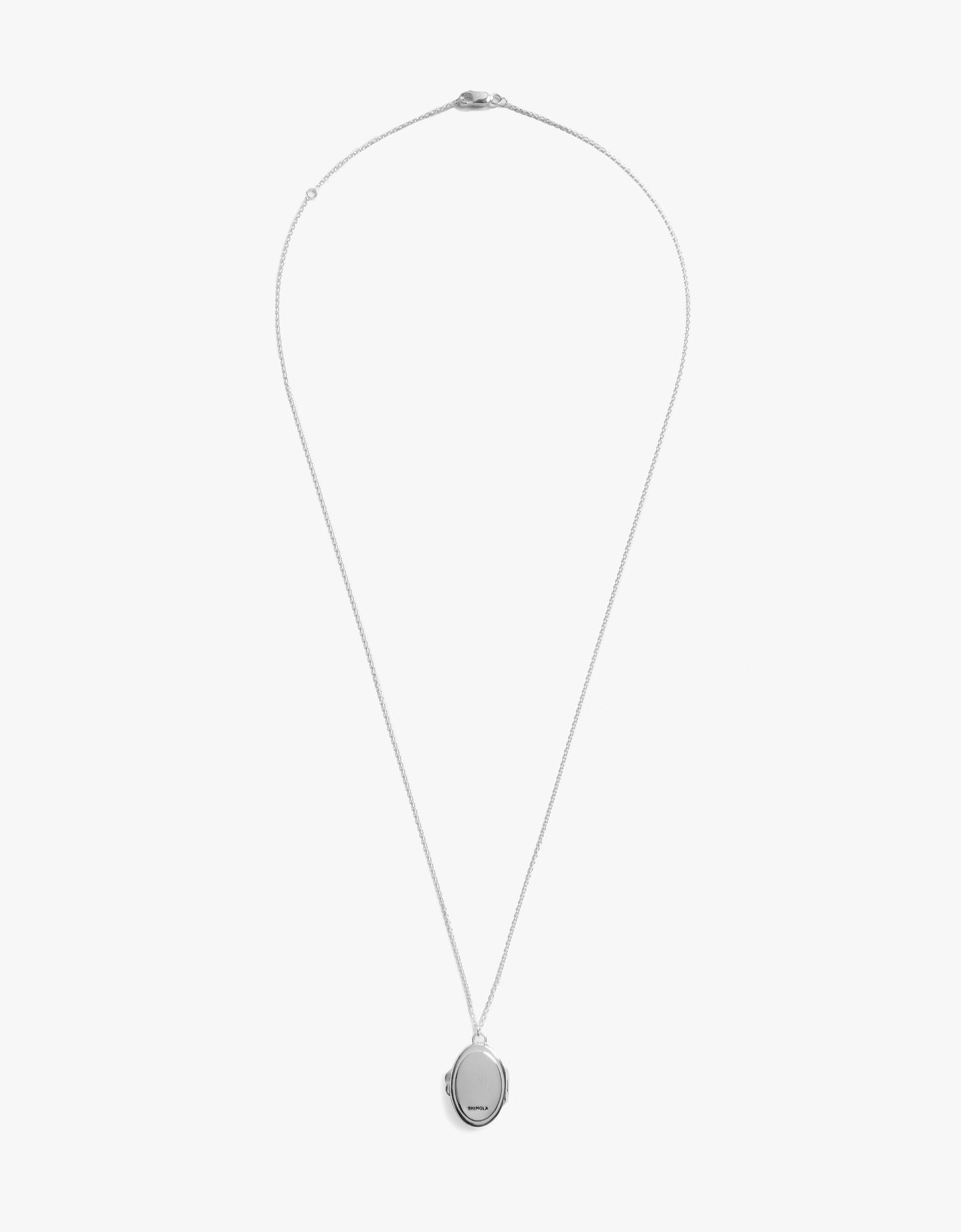 Heirloom Statement Locket Necklace - Sterling Silver - Image 11