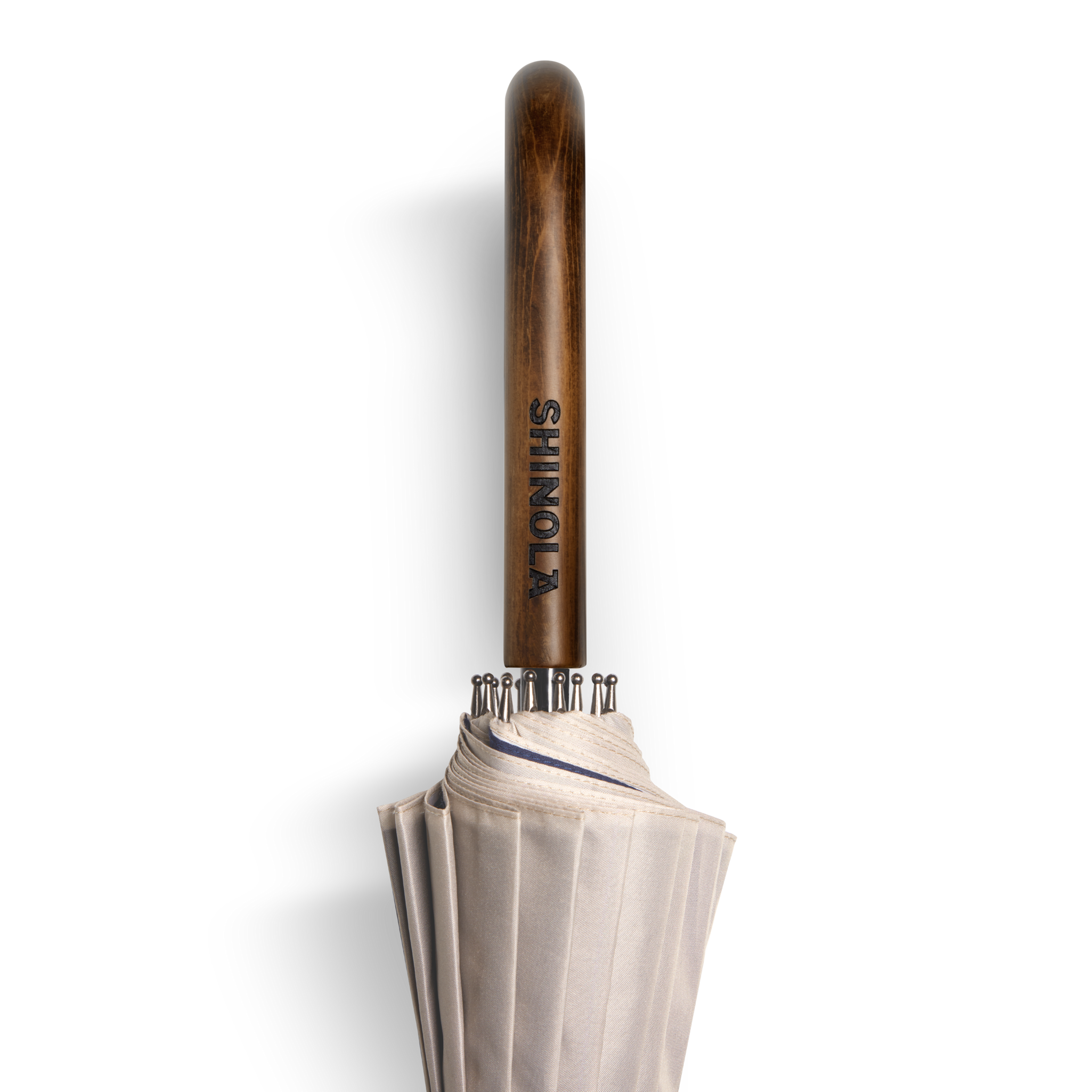 Shinola x SHED RAIN Vintage 16 Panel Umbrella - Image 6