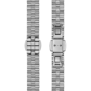 10mm Wavy Bar Link Bracelet - Stainless Steel