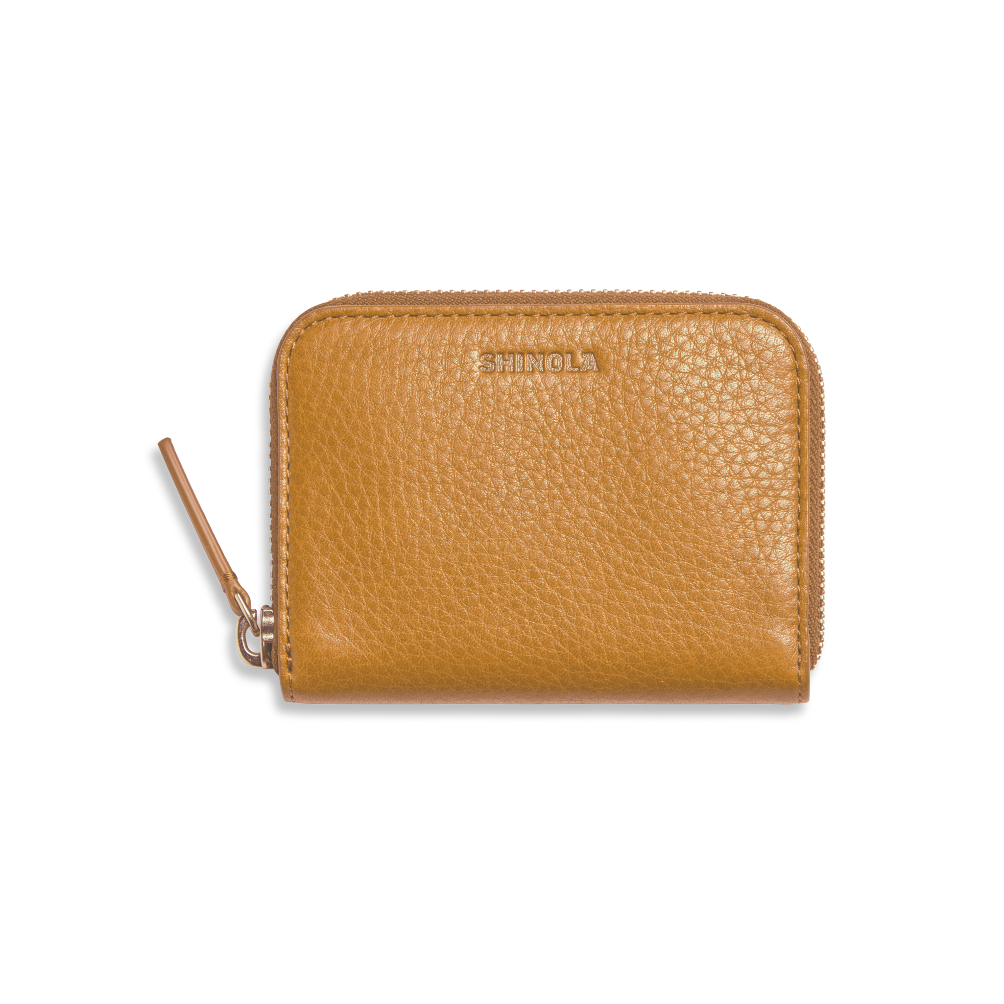 Small Zip Wallet - Honey