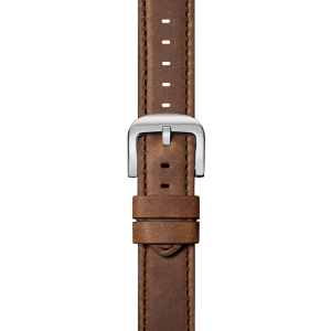 22mm British Tan Leather Watch Strap - British Tan