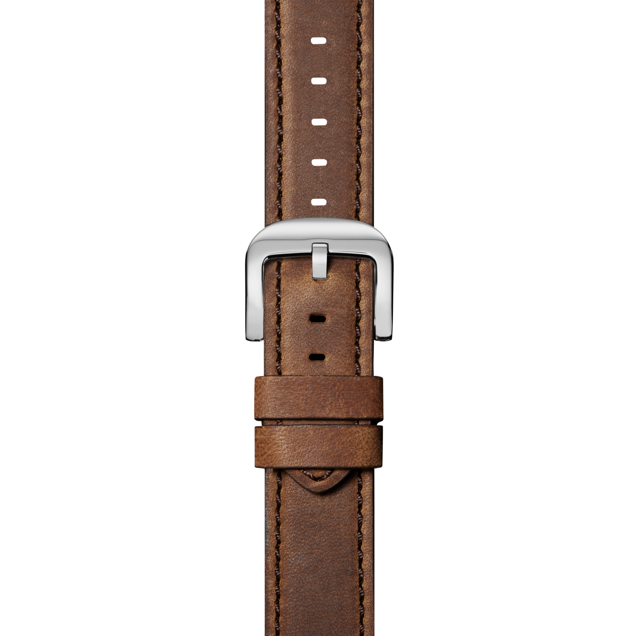 20mm British Tan Leather Watch Strap (XL) - British Tan