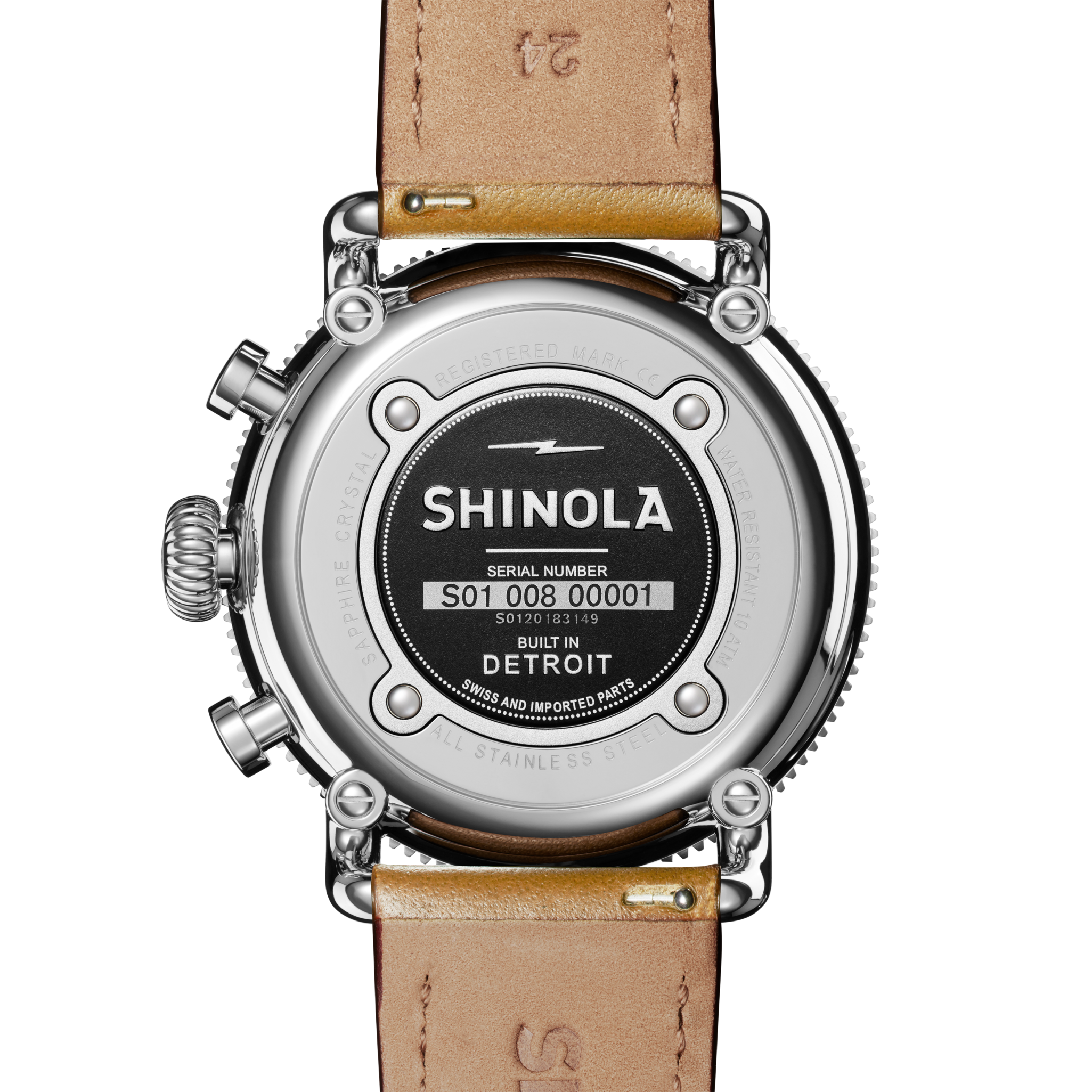 Runwell Sport Chronograph Watch - Ivory - Image 4