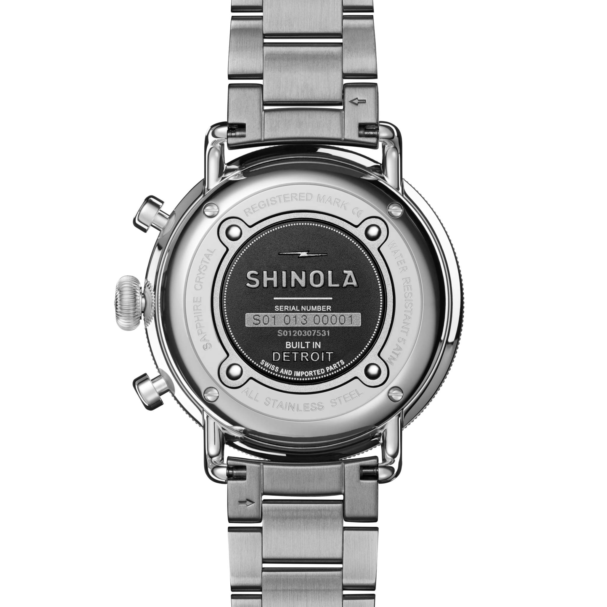 Canfield Chronograph Watch - Dark Olive - Image 4