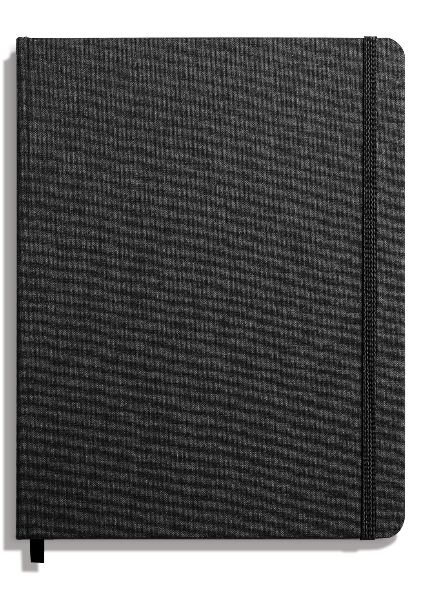 Large Hard Ruled Journal - Black - Image 3