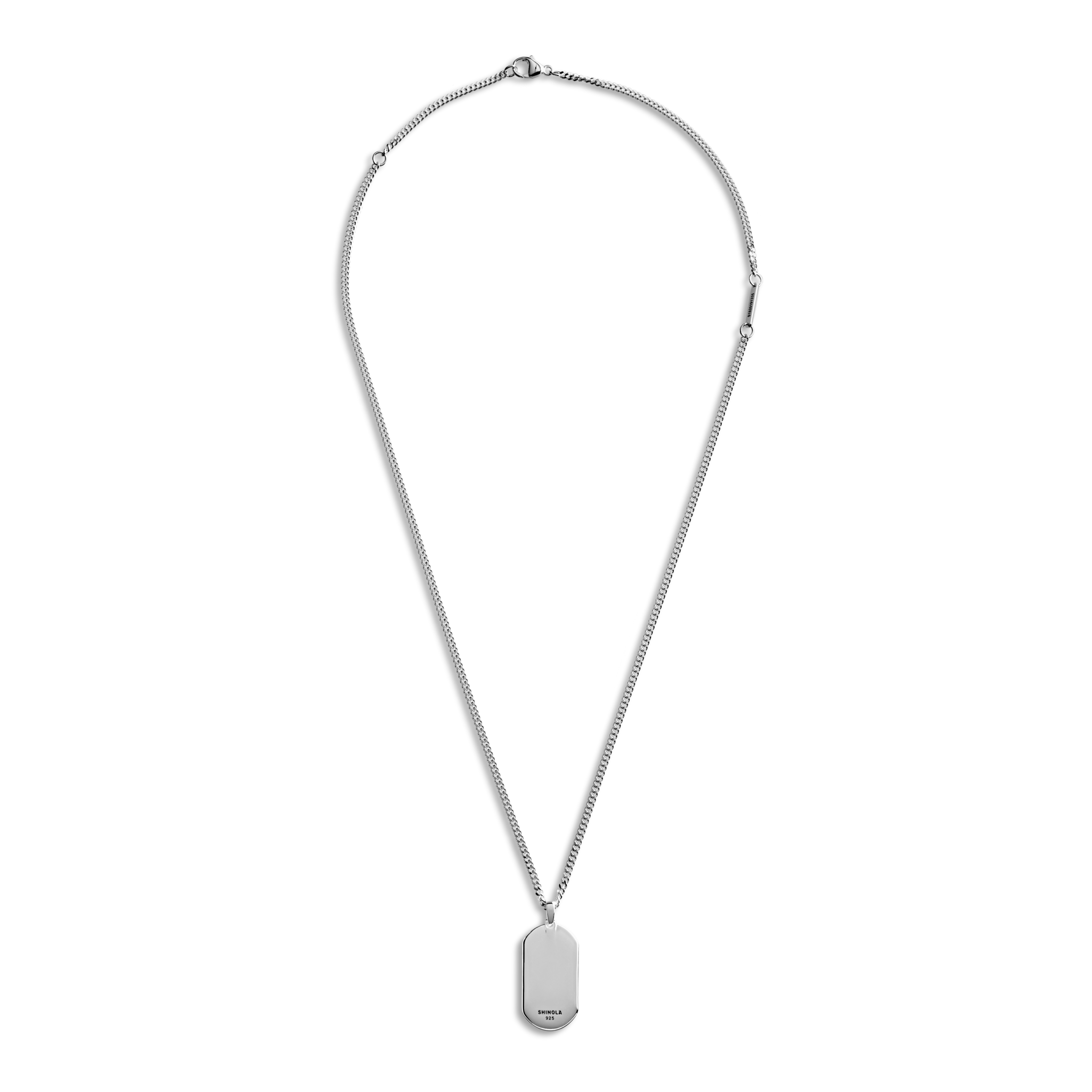 30mm Tag Necklace - Image 2