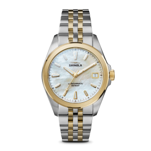 Circadian Monster Automatic Watch - White Mother of Pearl
