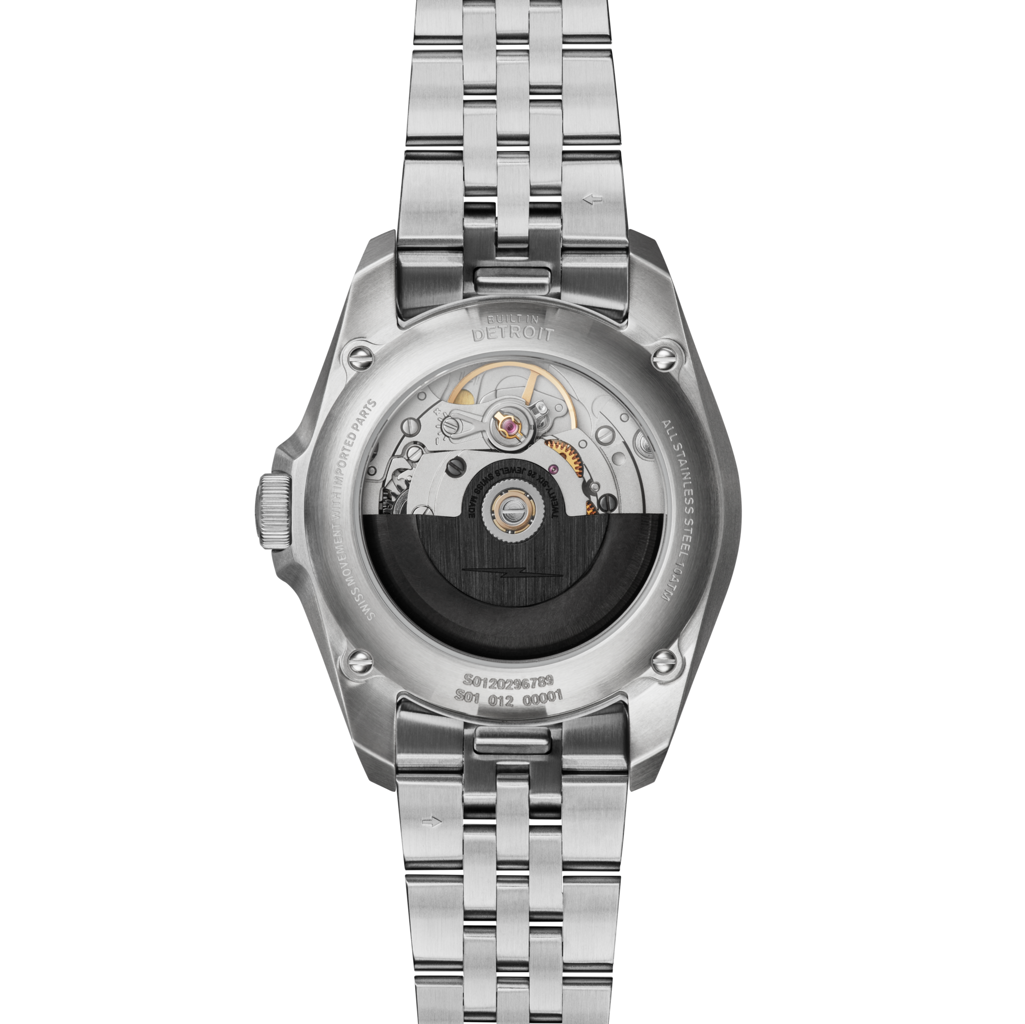 Circadian Monster Automatic Watch - Gray Mother of Pearl - Image 4
