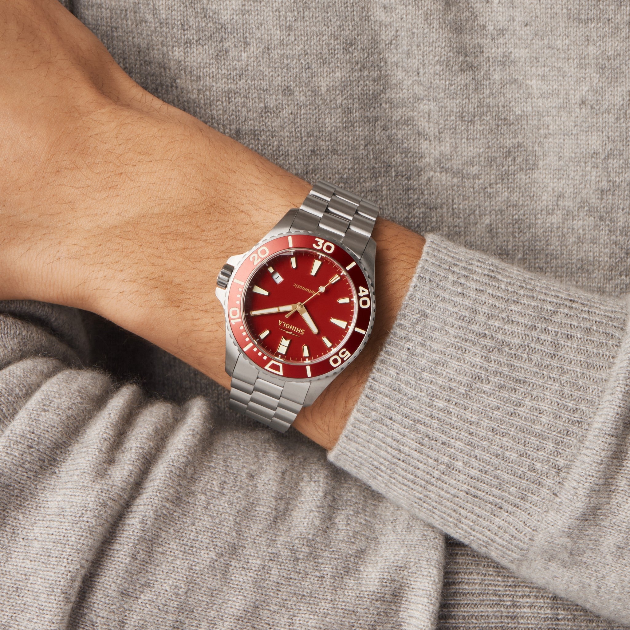 Lava Lake Monster Automatic Watch - Cardinal - Image 6