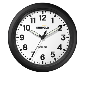 14 Runwell Clock - White