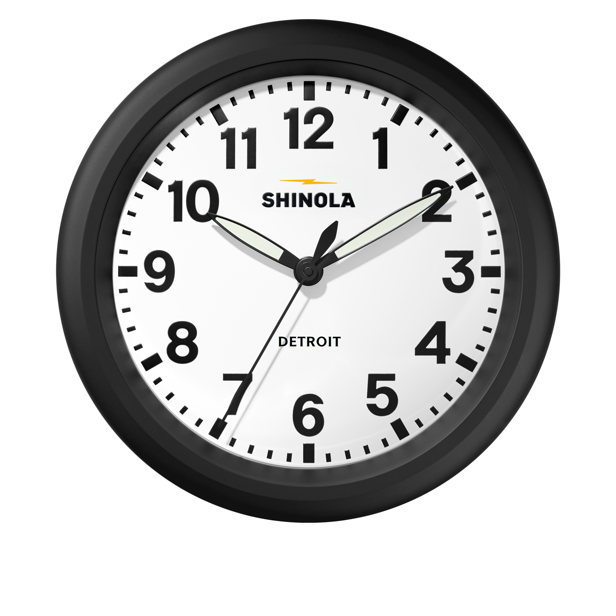 14 Runwell Clock - White