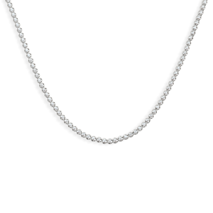 5 Carat Diamond Tennis Necklace - White Gold