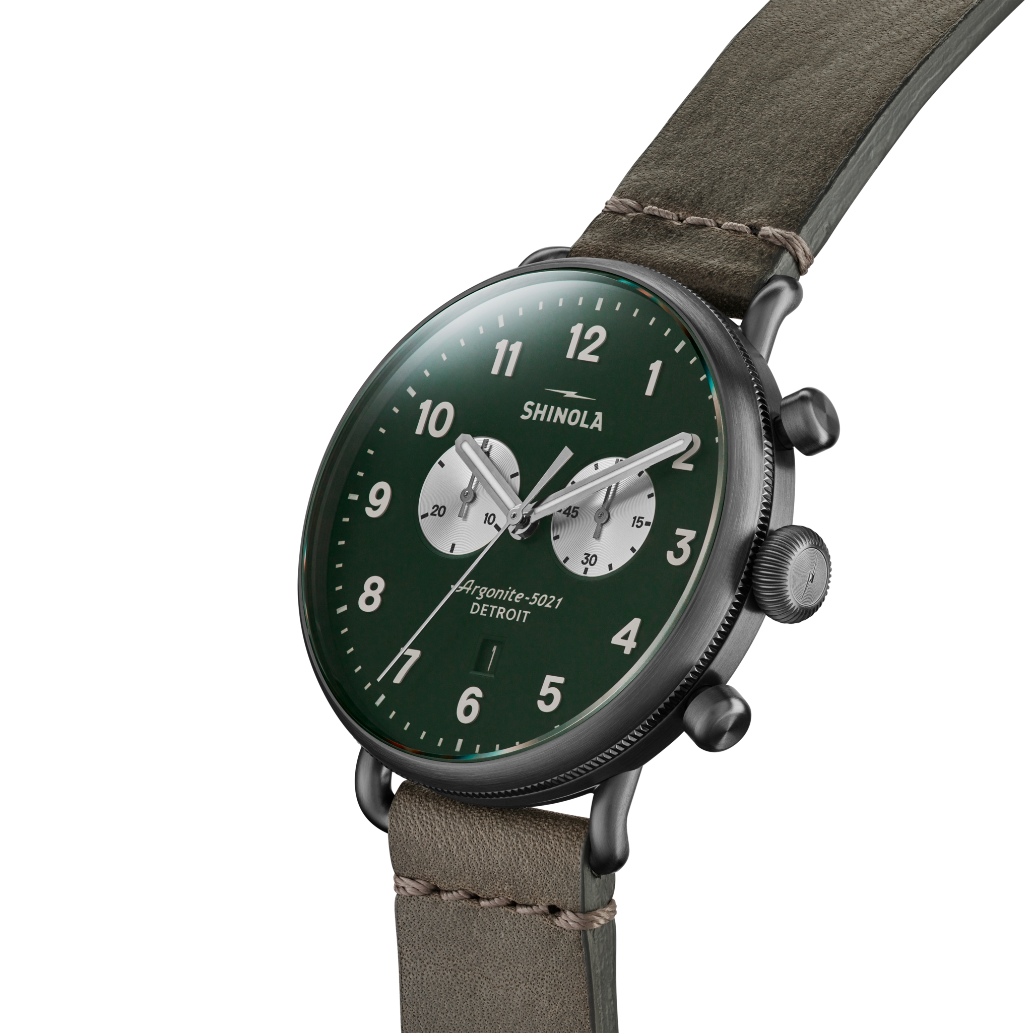 Canfield Chronograph Watch - Pine - Image 2