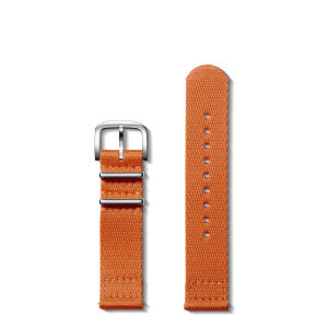 20mm Orange G10 Nylon Watch Strap - Orange