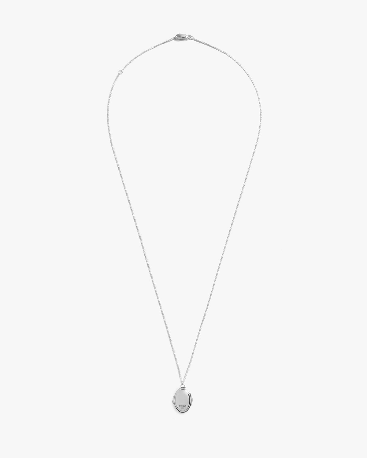 Heirloom Petite Locket Necklace - Sterling Silver - Image 8