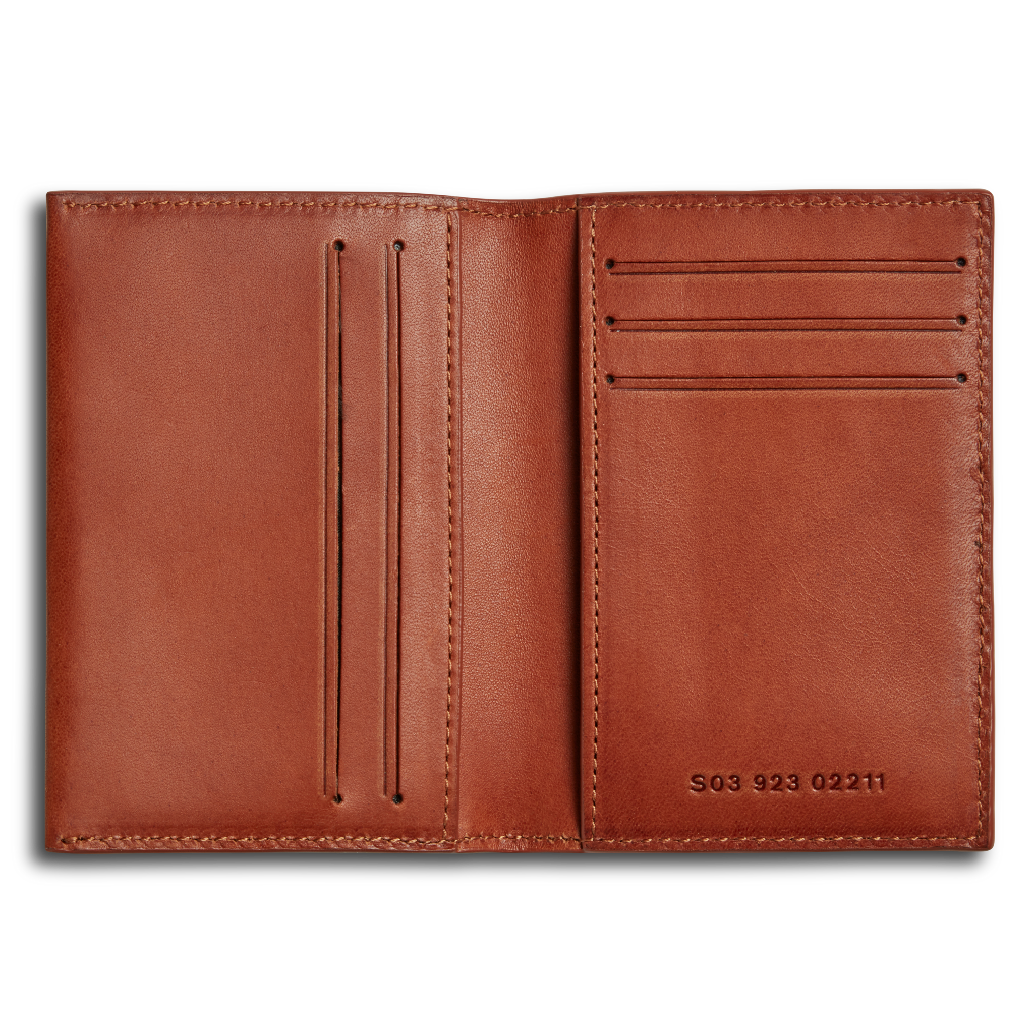 Folded Card Holder - Rust - Image 2