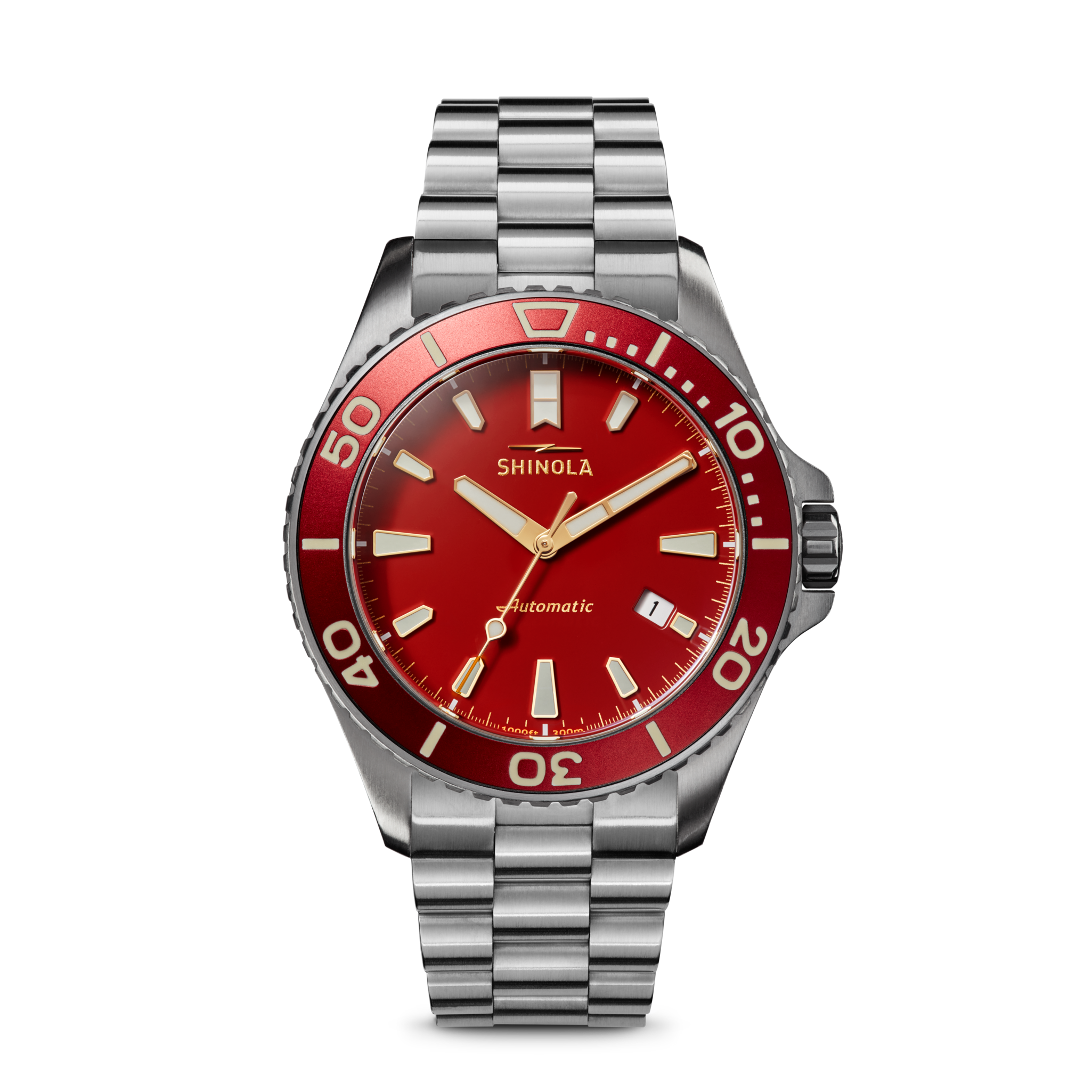 Lava Lake Monster Automatic Watch - Cardinal