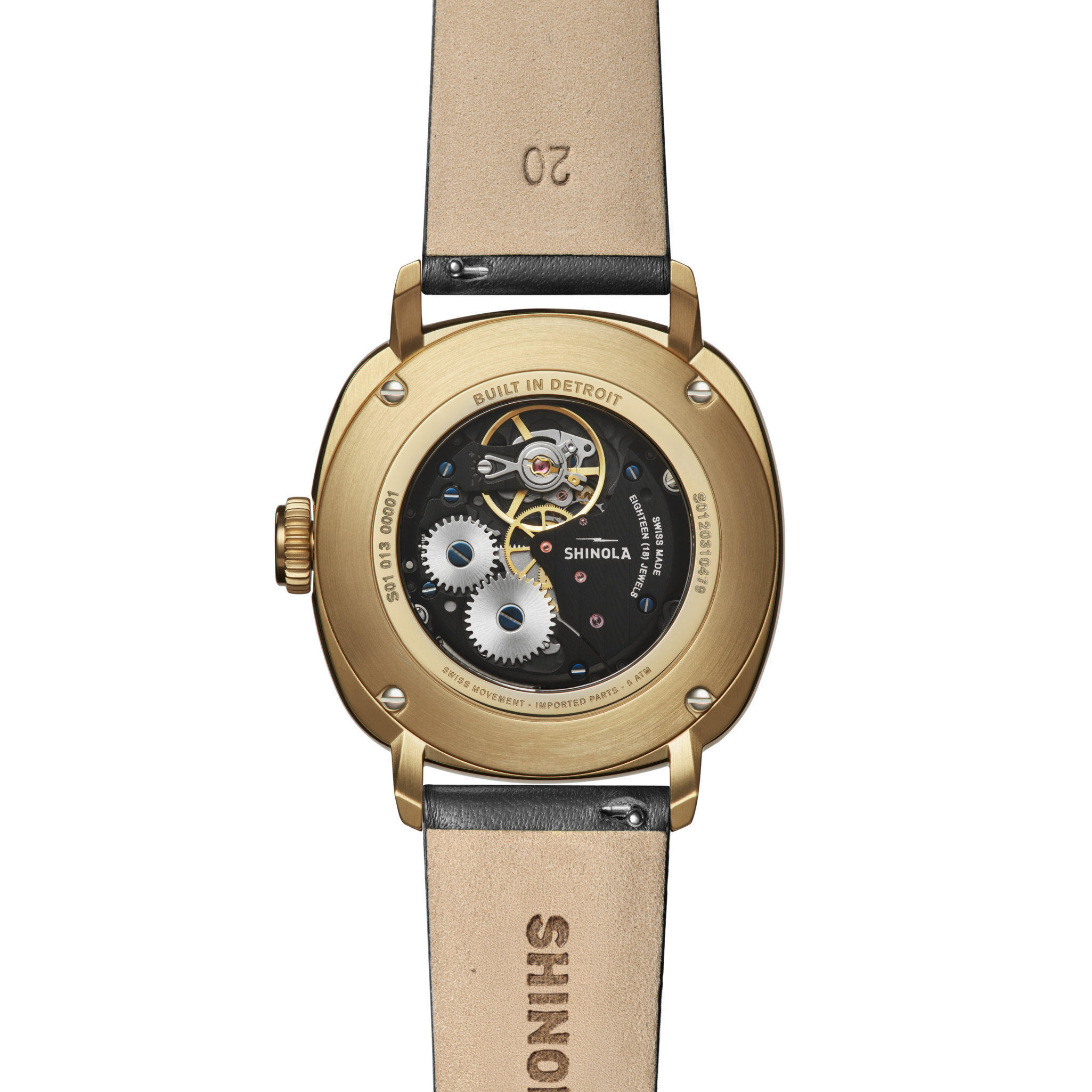 Mechanic Watch - Black/Gold - Image 3