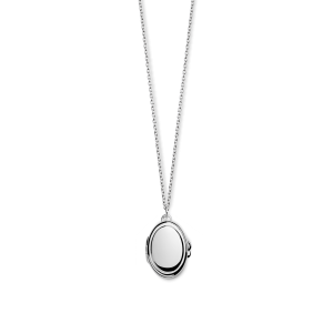 Heirloom Statement Locket Necklace - Sterling Silver