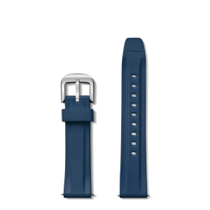 20mm Midnight Blue Rubber Watch Strap - Midnight Blue