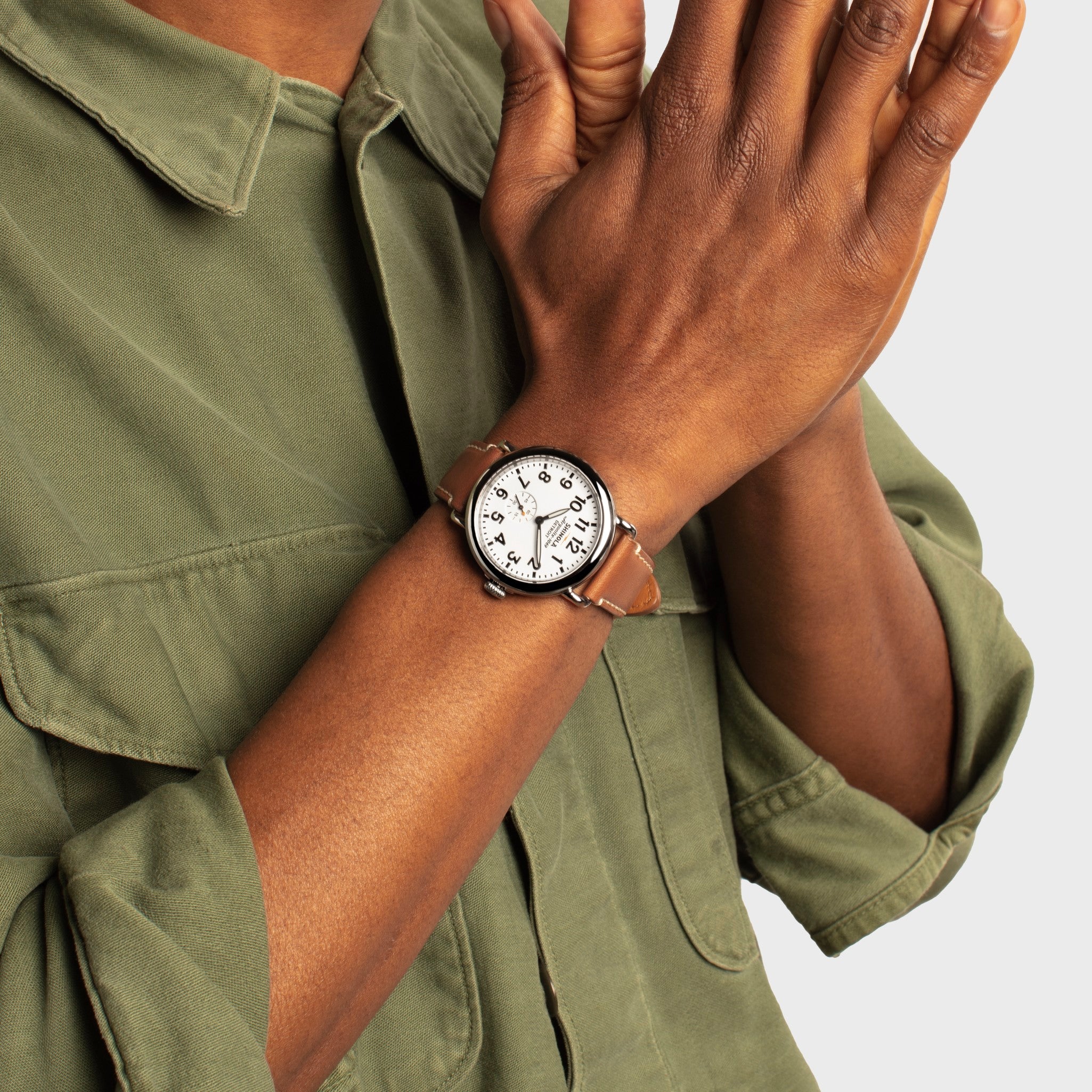 Engravable Runwell Watch - White - Image 5