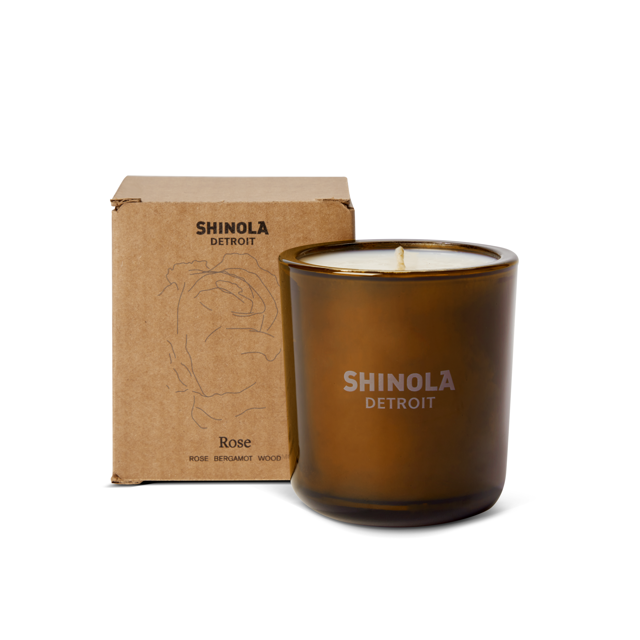 Rose 8 oz Scented Candle - Rose - Image 2