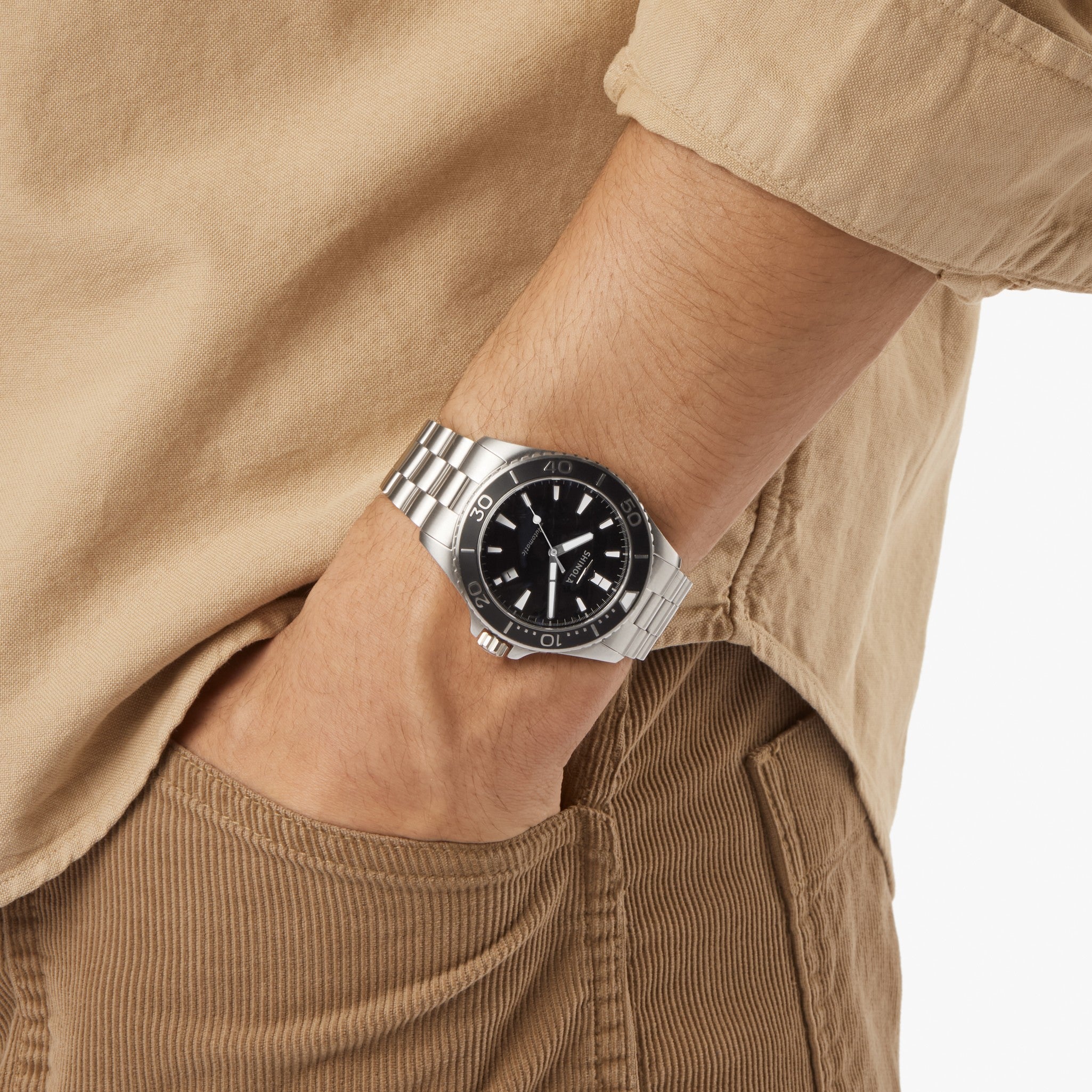 Lake Superior Monster Automatic Watch - Glossy Black - Image 2