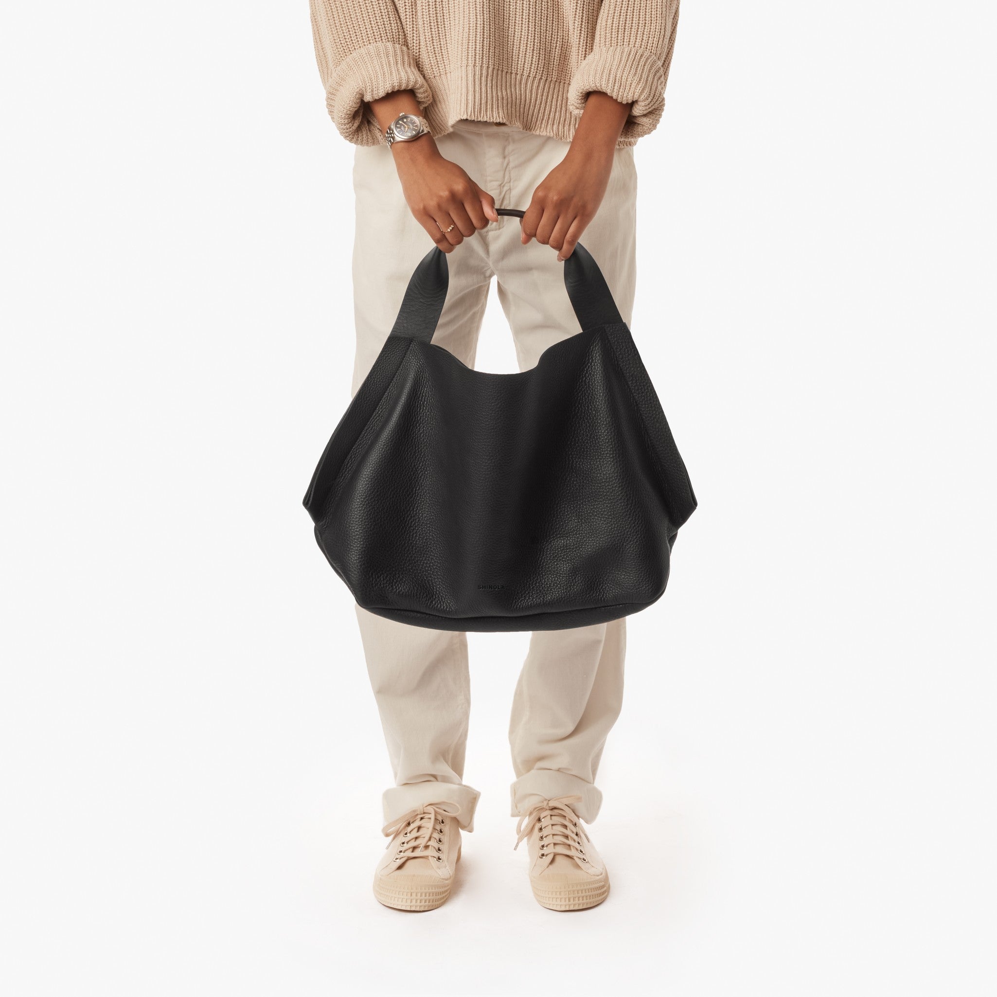 Derby Shoulder Bag - Black - Image 6