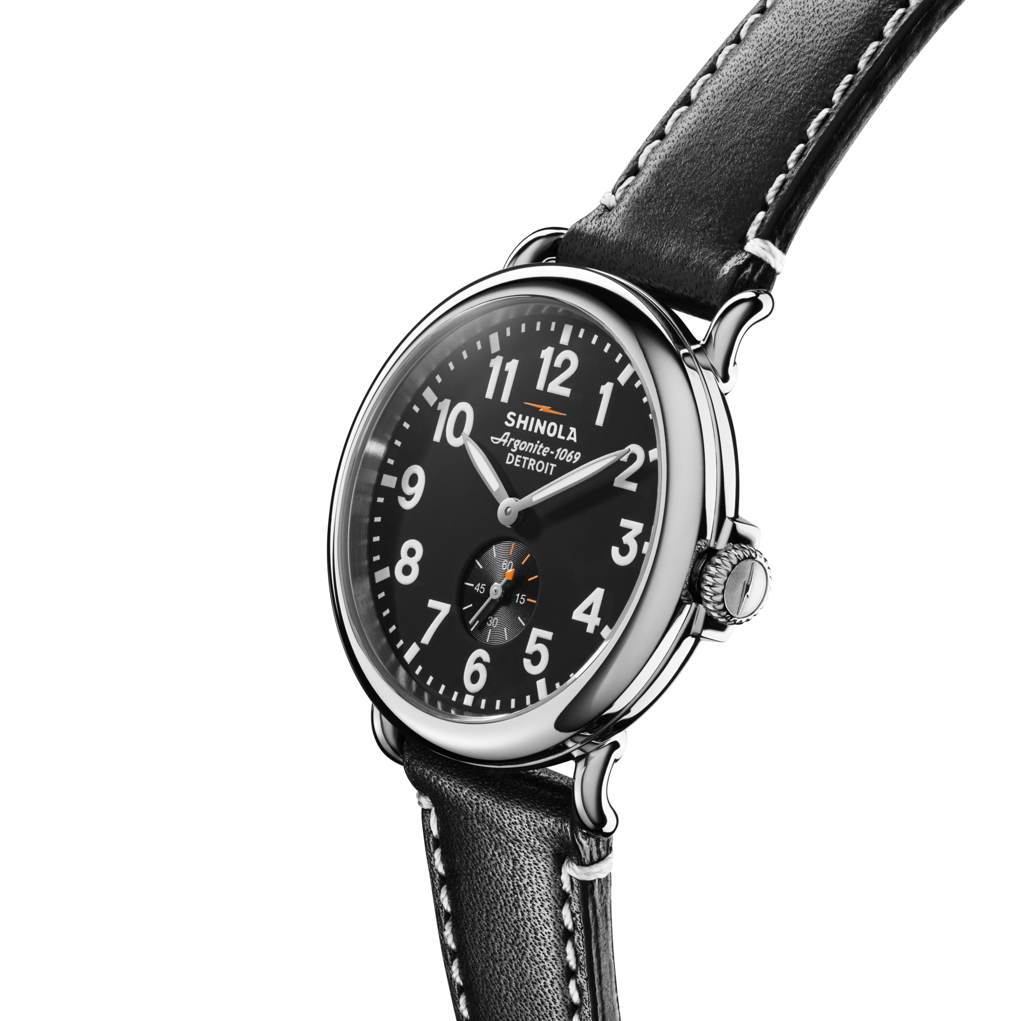 Engravable Runwell Watch - Black - Image 2