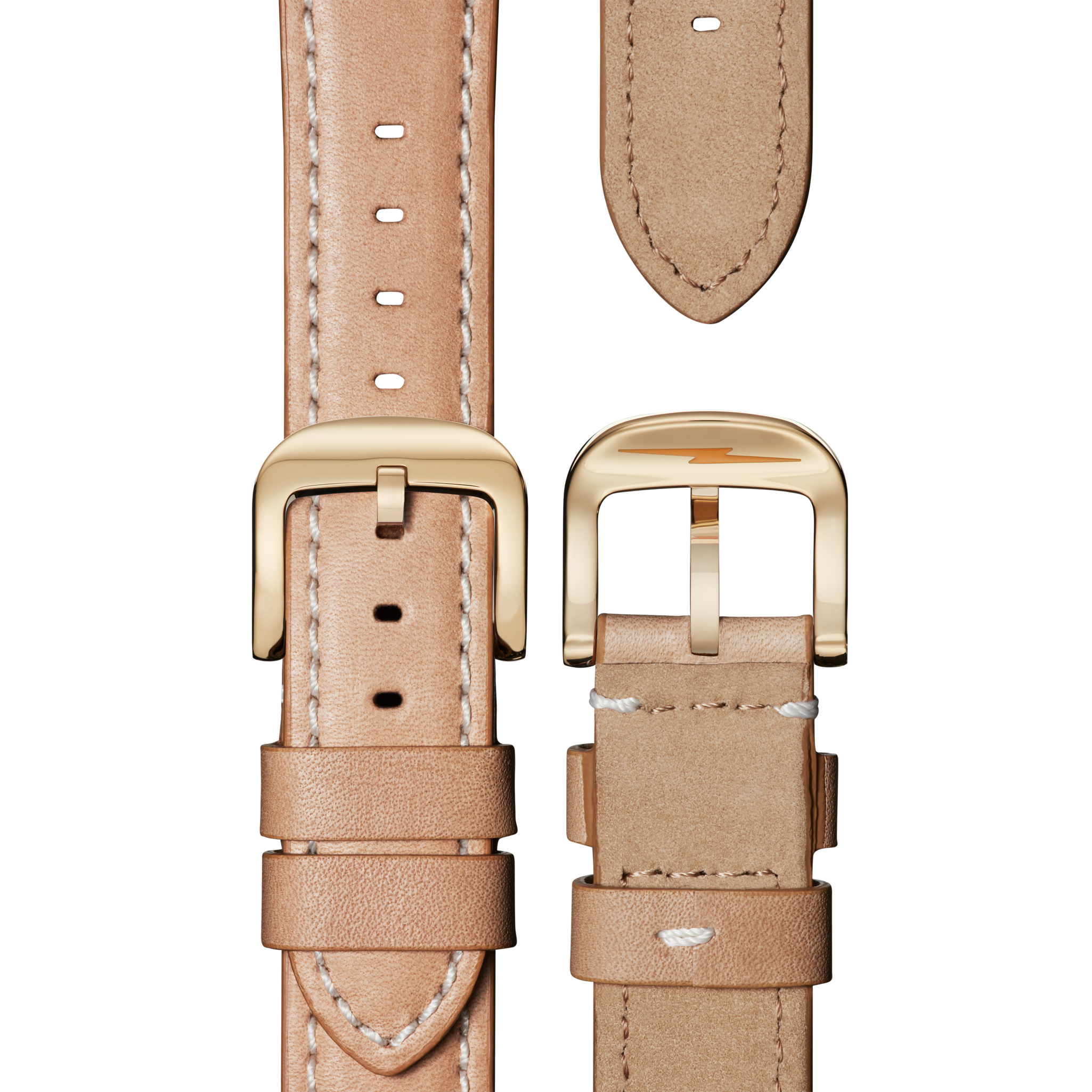 Runwell Automatic Watch - Natural Leather Strap - Image 8