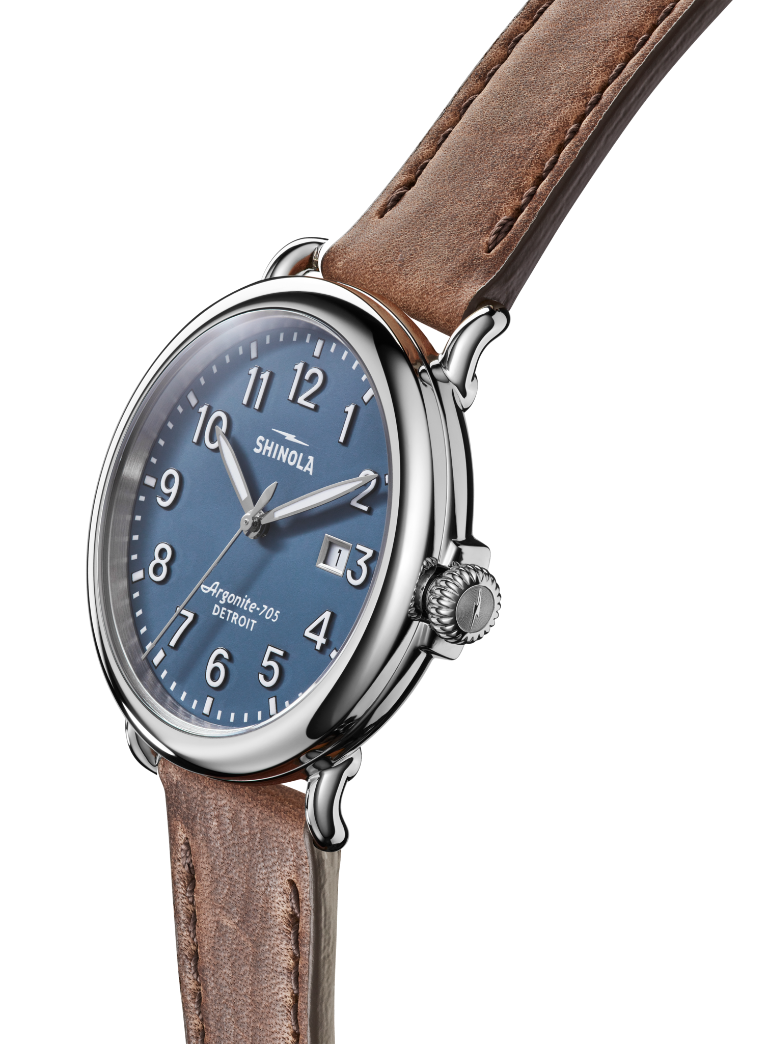 Runwell Date Watch - Blue - Image 3