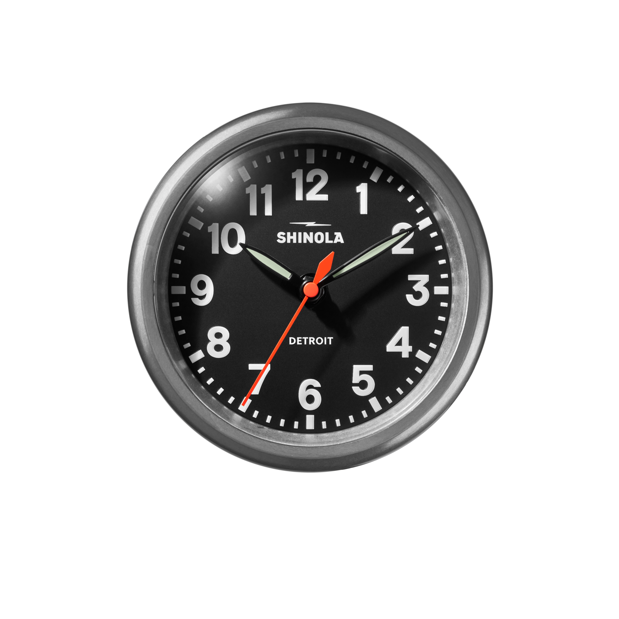 6 Runwell Clock - Tumbled Zinc/Black - Image 4