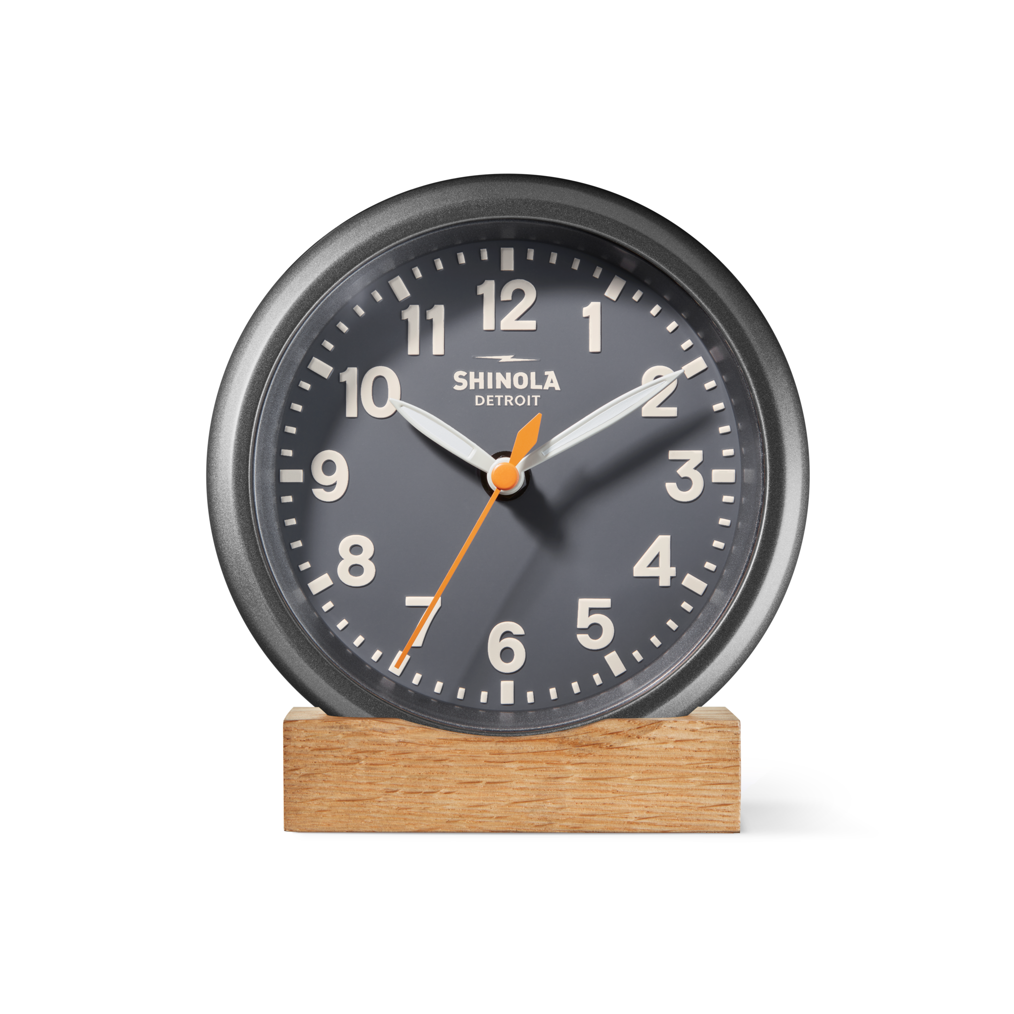 6 Runwell Clock - Dark Gray