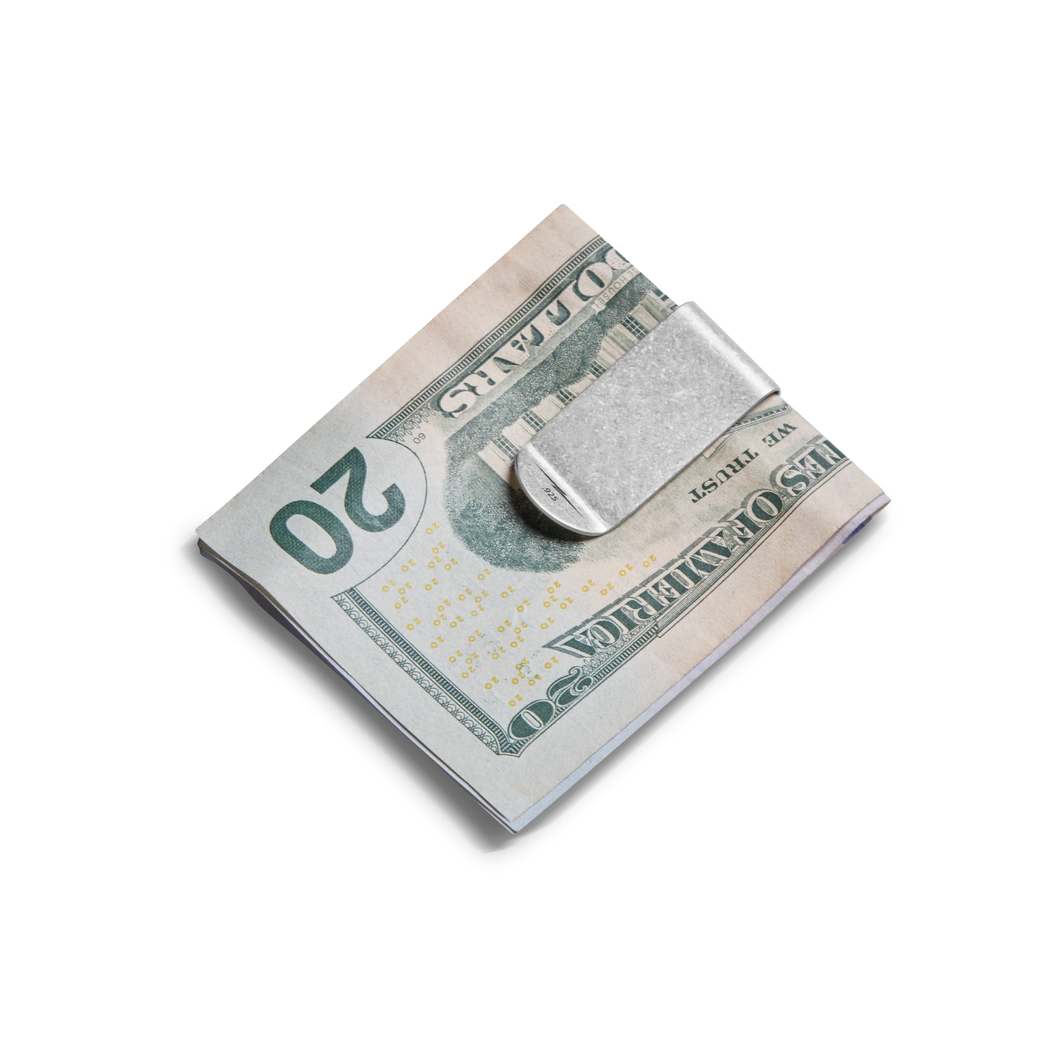 Engravable Money Clip - Sterling Silver - Image 2