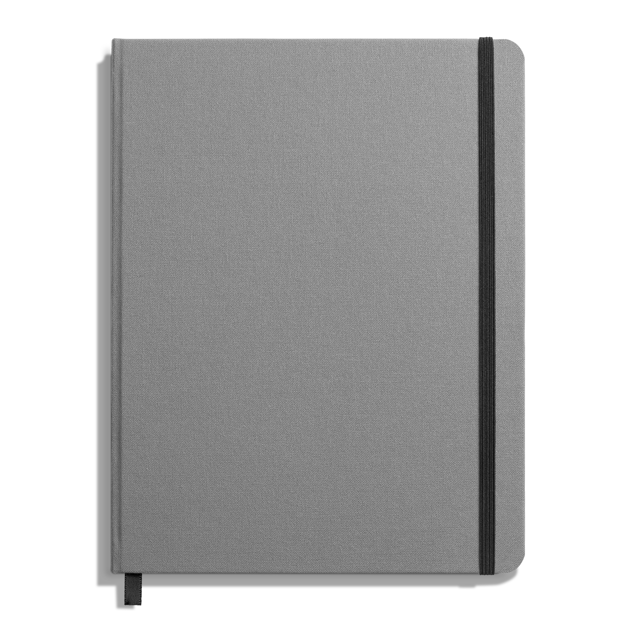 Large Hard Grid Journal - Stone