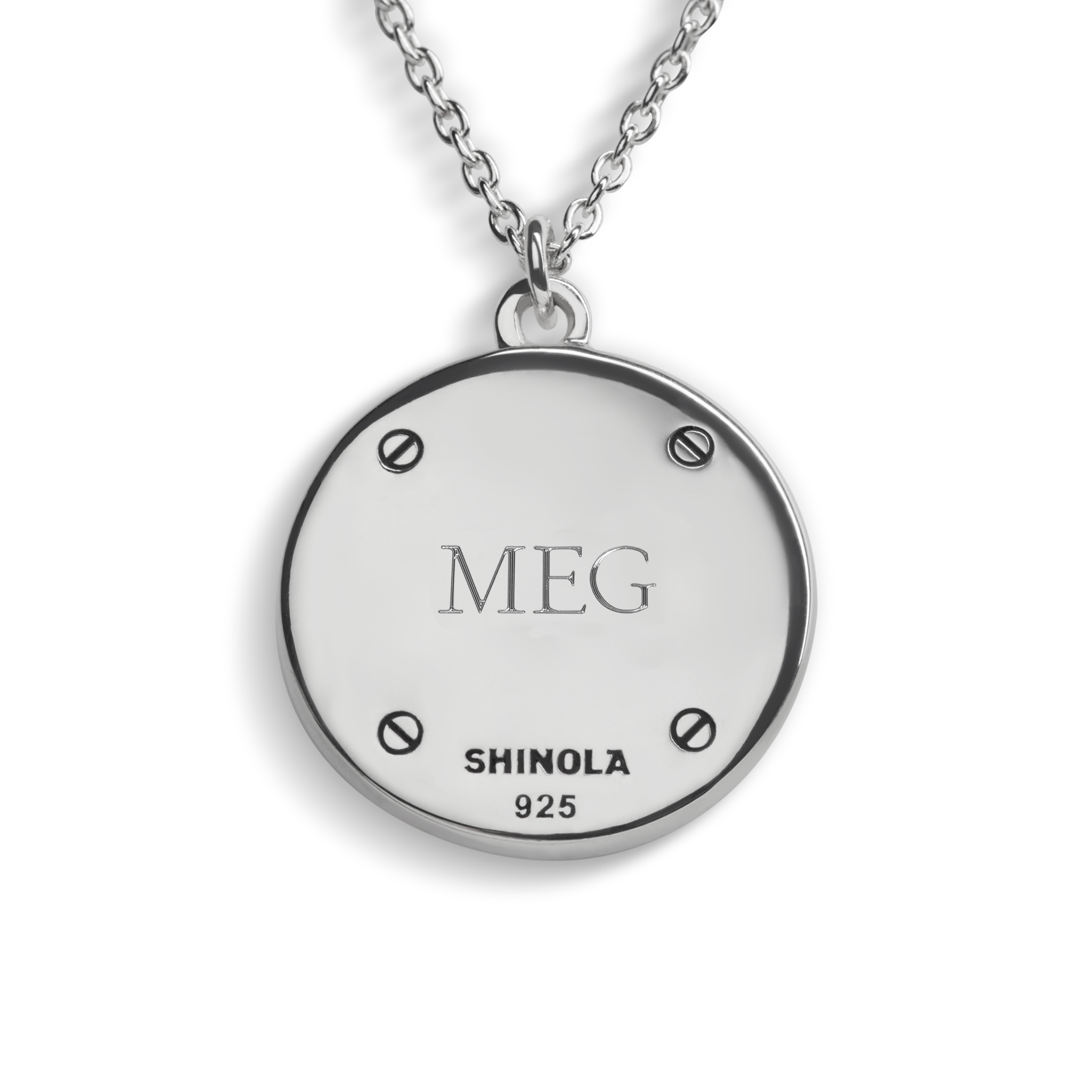 Heirloom Petoskey Pendant Necklace - Sterling Silver - Image 4