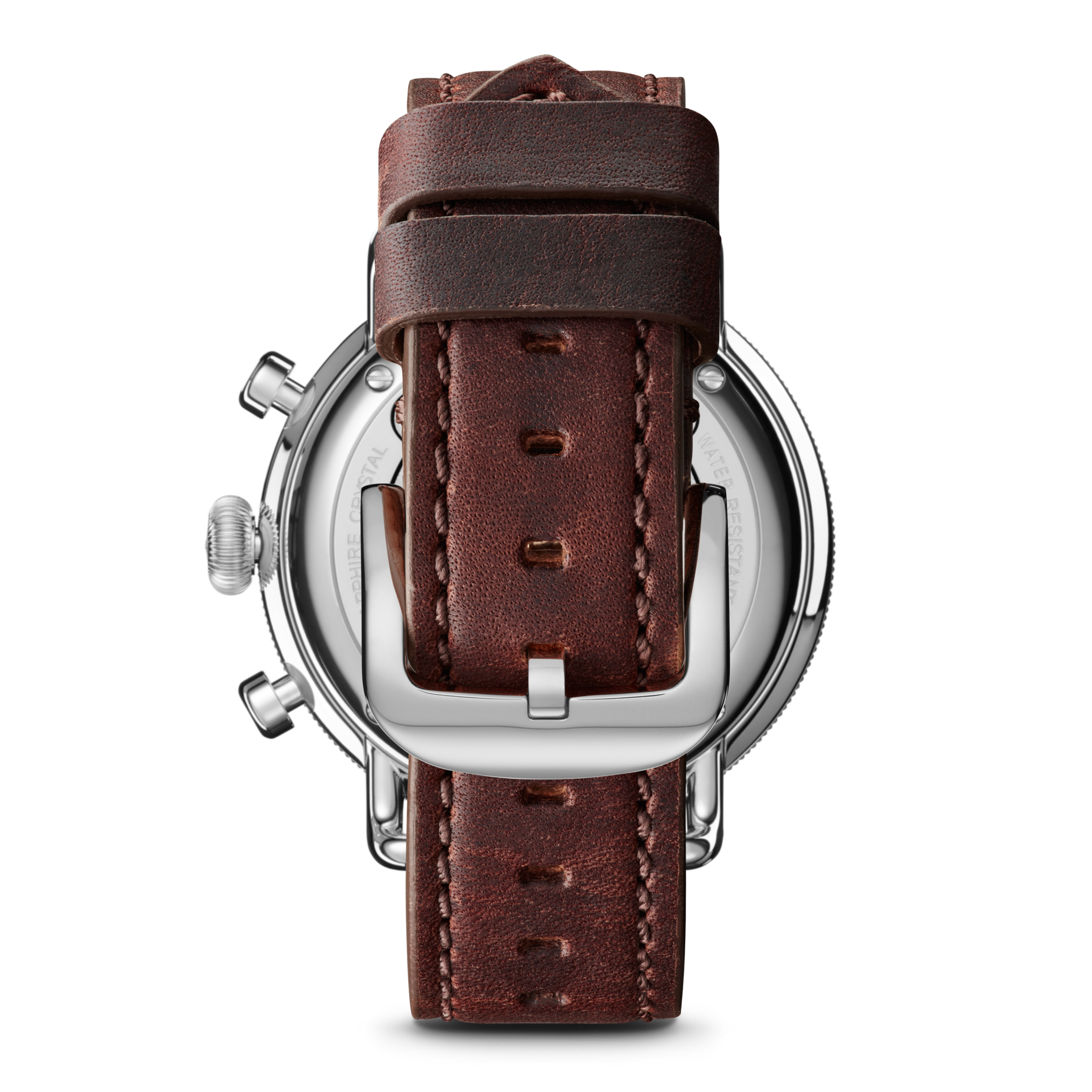 Canfield Chronograph Watch - Cattail Leather Strap - Image 4