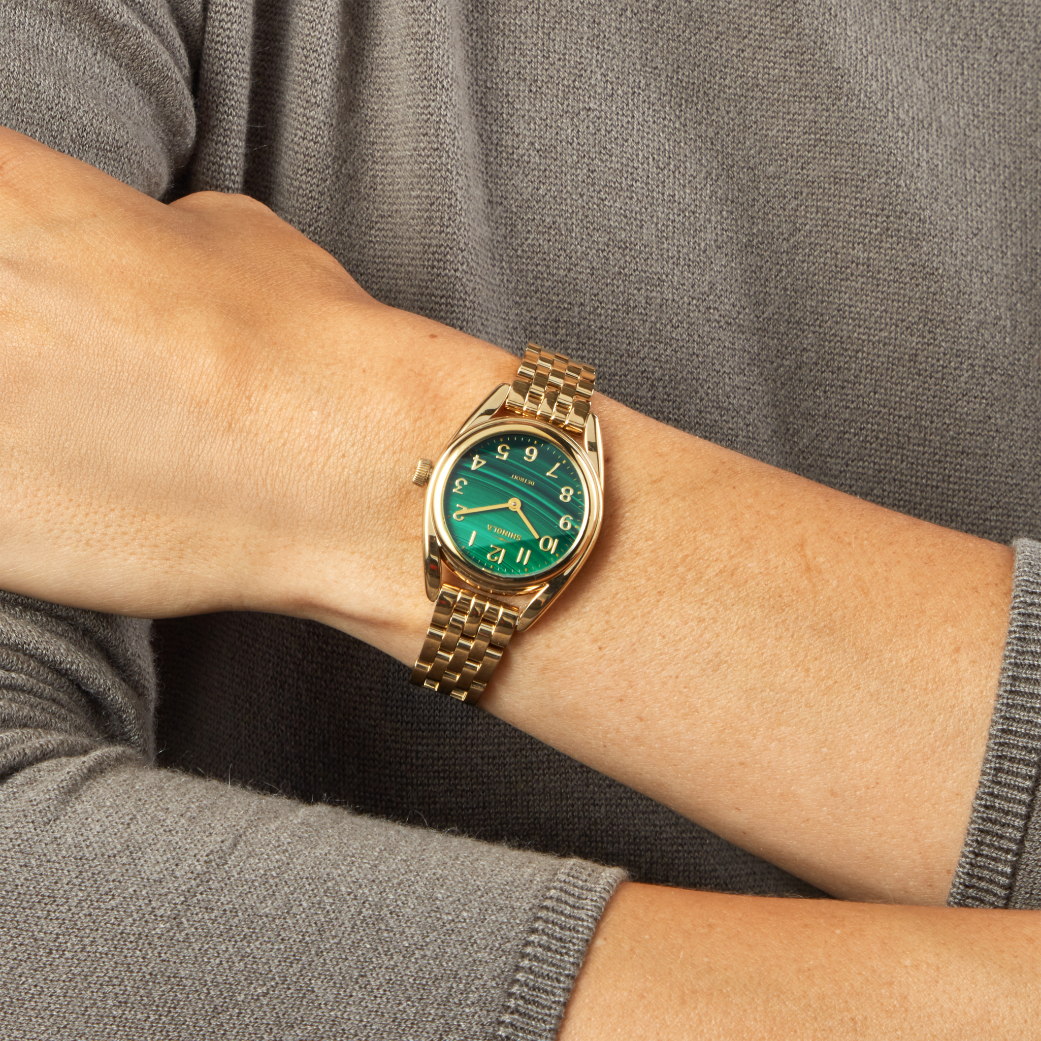 Derby Watch - Malachite - Image 2