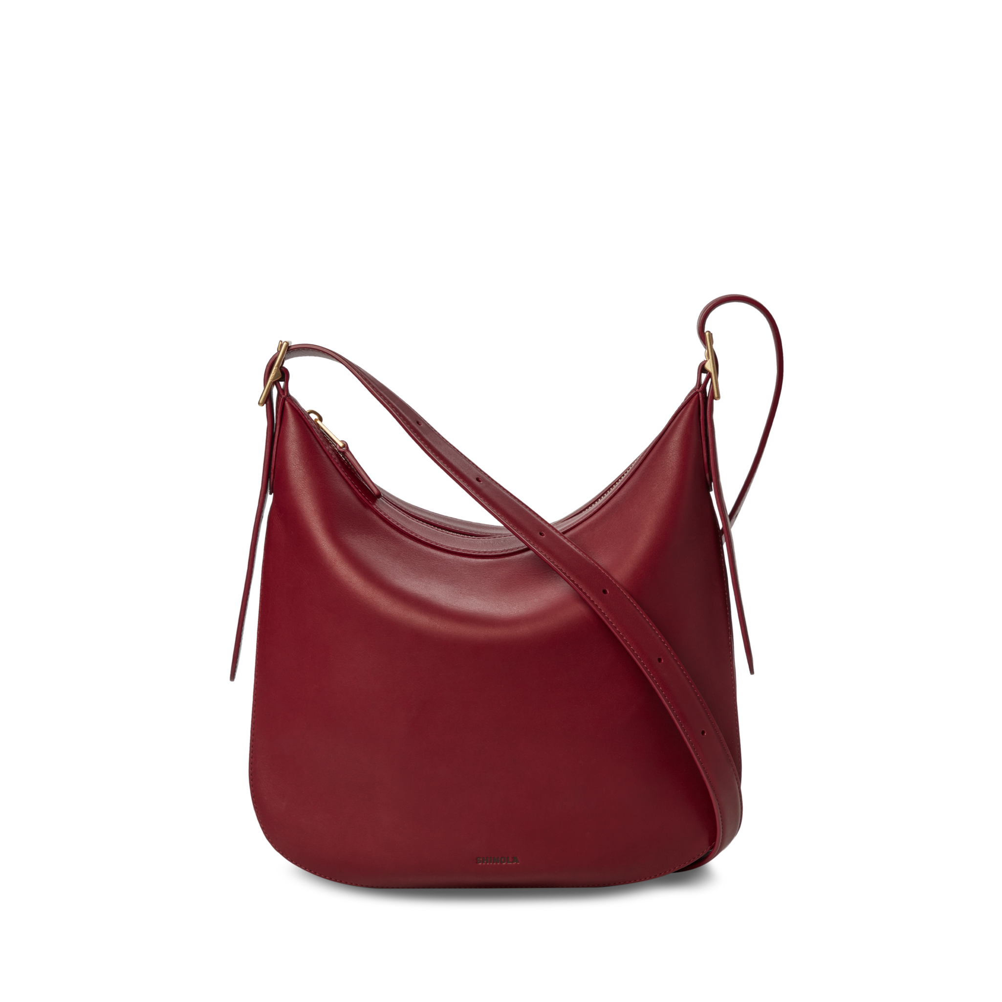 Medium Bixby Crossbody - Ruby